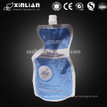 eco-friendly plastic bottle shaped pouch for drinking